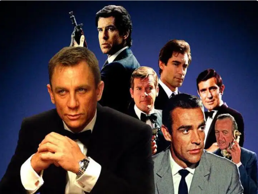 James Bond Saga in Amazon Prime today