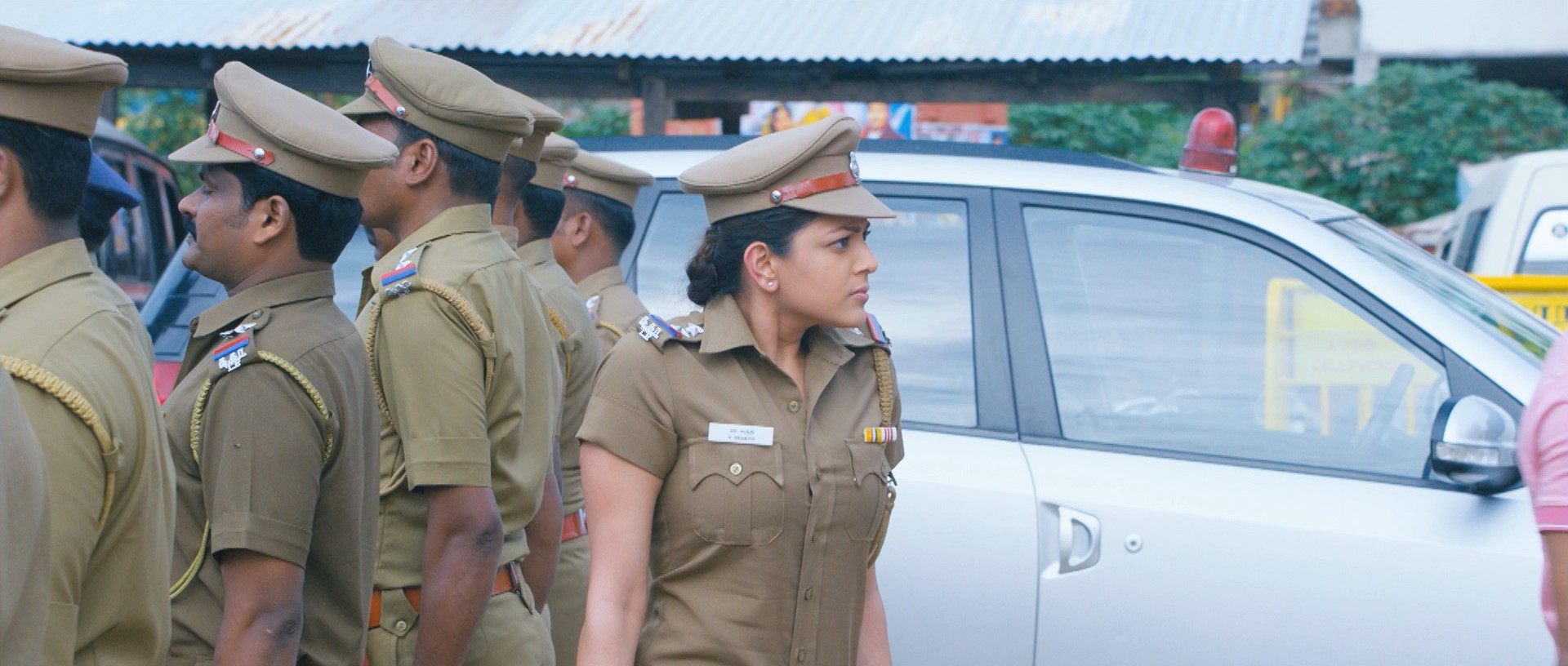 Kajal Agarwal In Police Dress