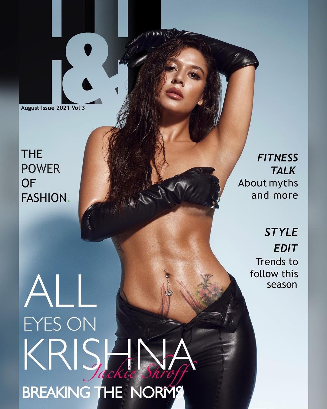 Tiger Shroffs Sister Krishna Shroff Shows Off Her Stomach Tattoo  YouTube