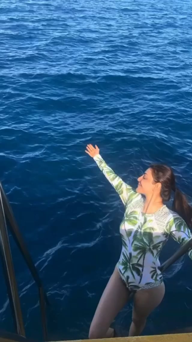 Kajal hot best sale bikini