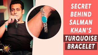 Do you know why Salman Khan wears the turquoise bracelet  Trending   Hindustan Times