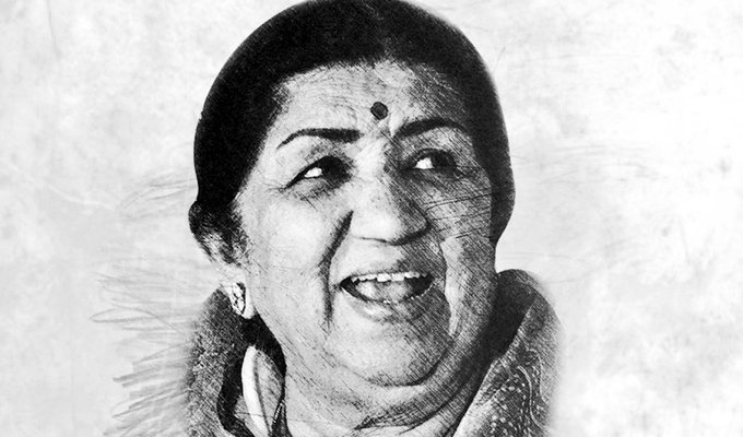 Asha Bhosle easy pencil sketch how to draw a Asha bhosle drawing  YouTube