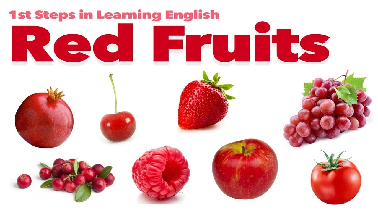 Why red color fruits and vegetables boost immunity?