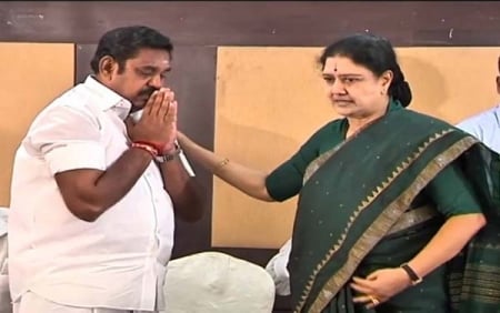 Secret Meeting: Sasikala & Edappadi in Tension