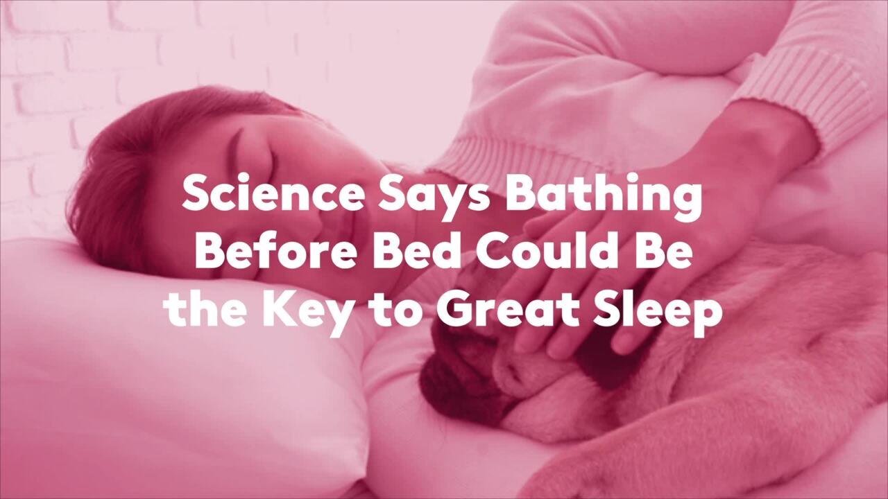Benefits of bathing at night