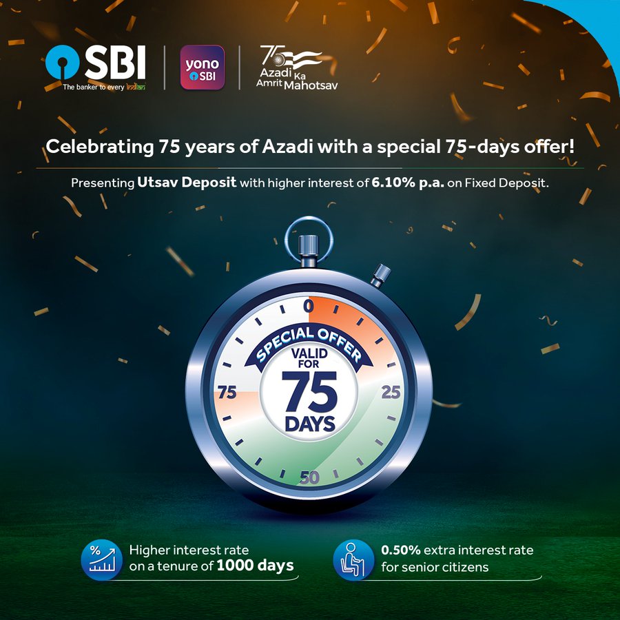 75th Independence Day: SBI launches this scheme