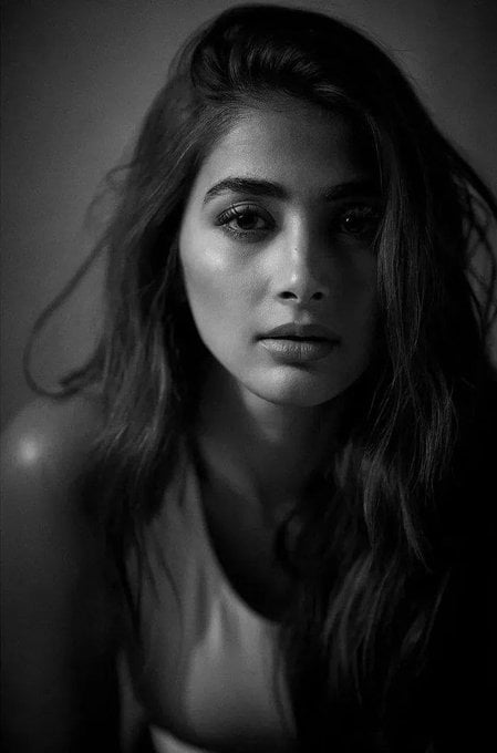 Pooja Hegde shares a monochromatic photo