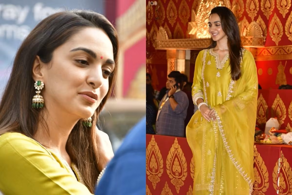 Ethereal Beauty: Kiara Advani Glows in Stunning Yellow Dress - video  Dailymotion