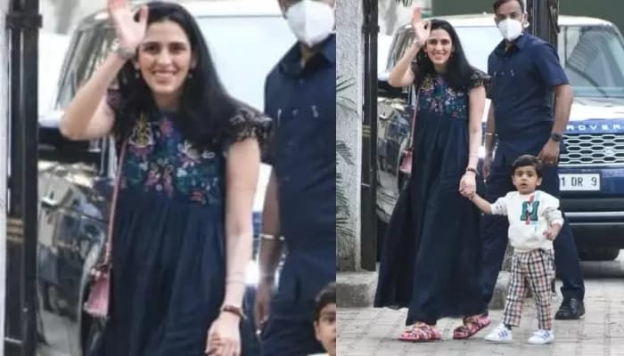 Radhika Merchant wears Banarsi lehnga for Isha Ambani's welcome party |  PHOTOS – India TV