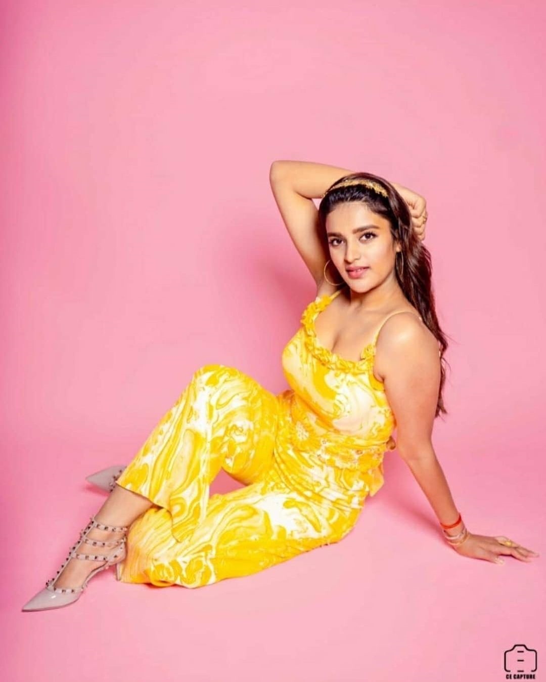 Nidhi Agarwal New Clicks In Yellow Dress
