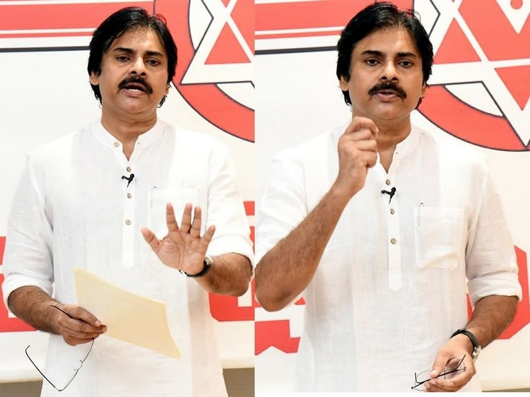 Pawan Kalyan New Clicks In Party Office