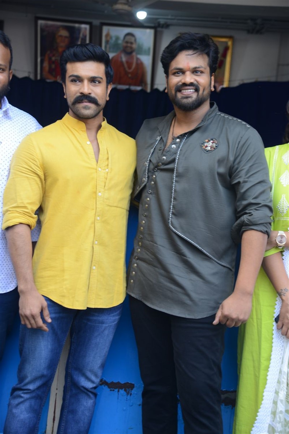 Ram Charan Teja At Aham Brahmasmi Movie Opening