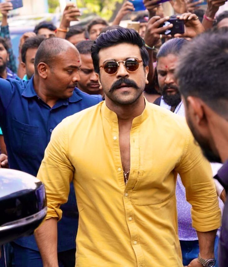 Ram Charan Teja At Aham Brahmasmi Movie Opening