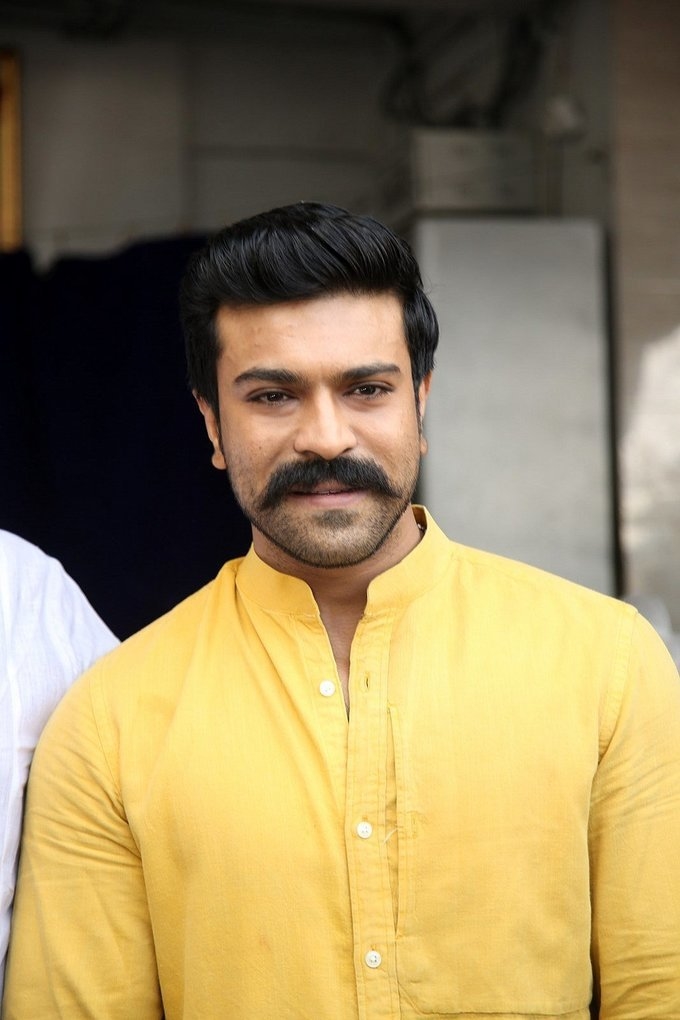 Ram Charan Teja At Aham Brahmasmi Movie Opening