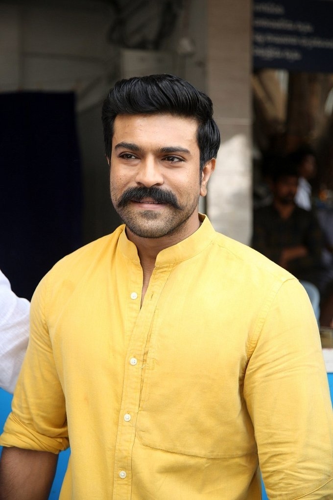 Ram Charan Teja At Aham Brahmasmi Movie Opening