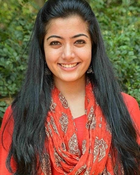 Rashmika Mandanna Photos In Red Dress