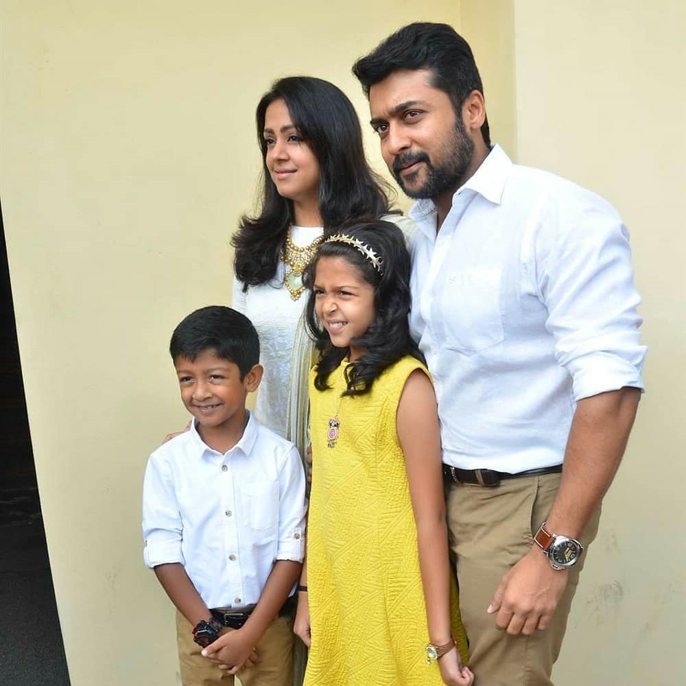 surya latest family Photos