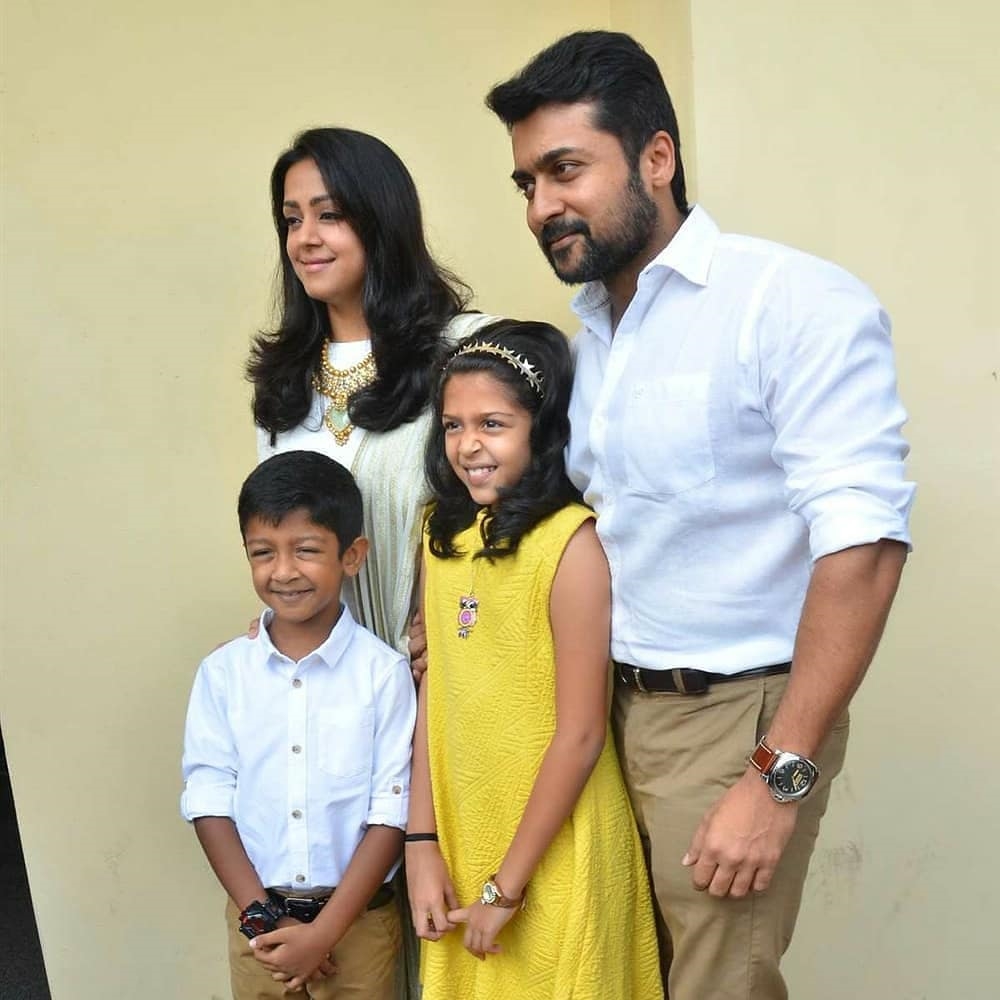 surya latest family Photos