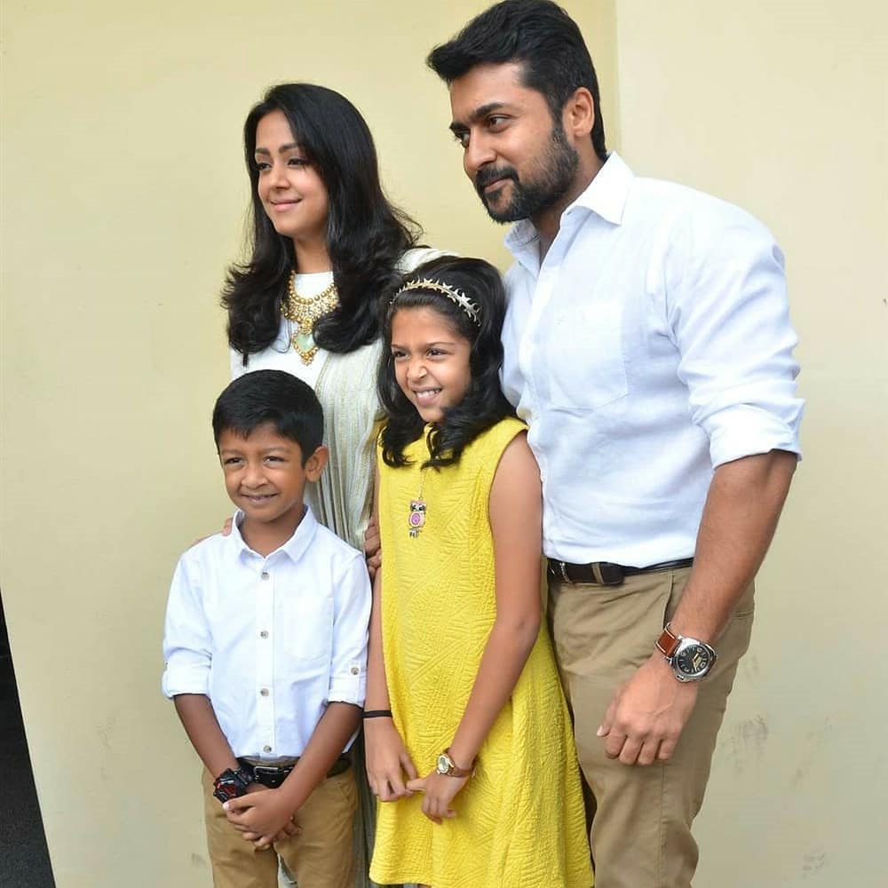 surya latest family Photos