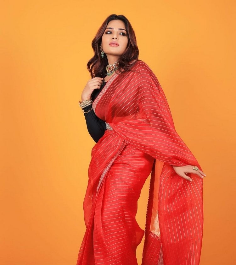 Aathmika latest Photos In Cute Looks