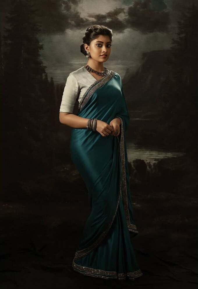 Actress Ammu Abhirami Latest Saree Photos