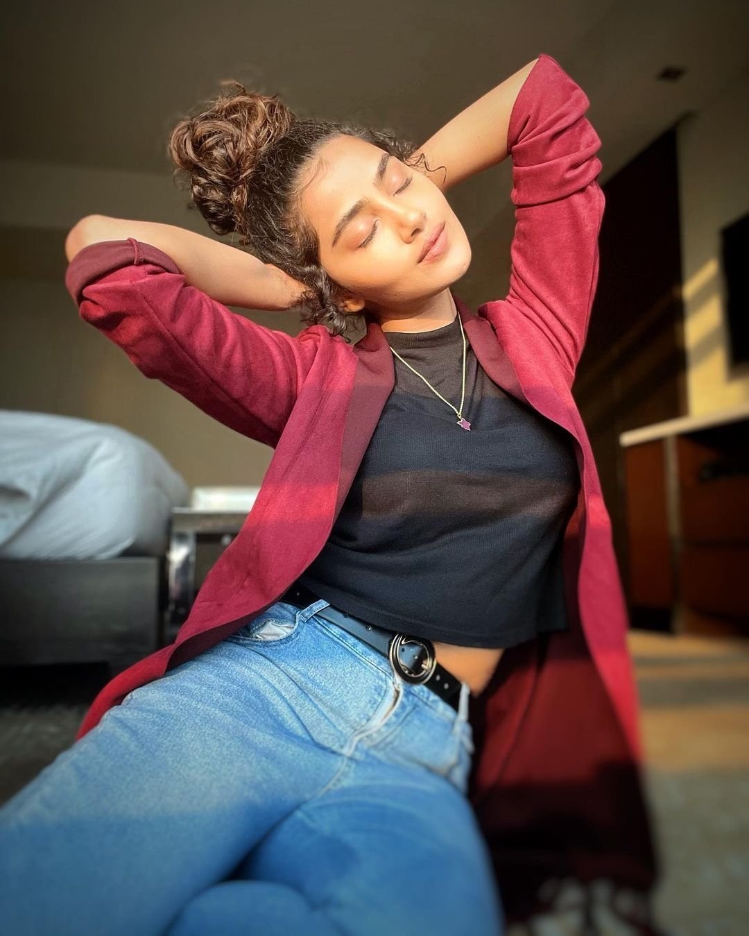 Actress Anupama Parameswaran Candid Images