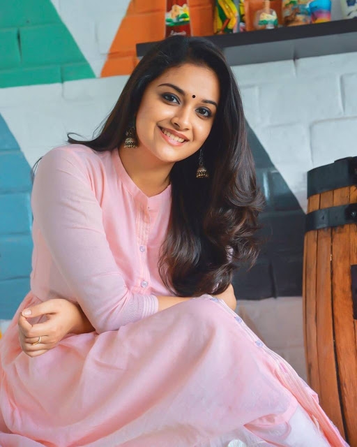 Actress Keerthy Suresh Candid Images