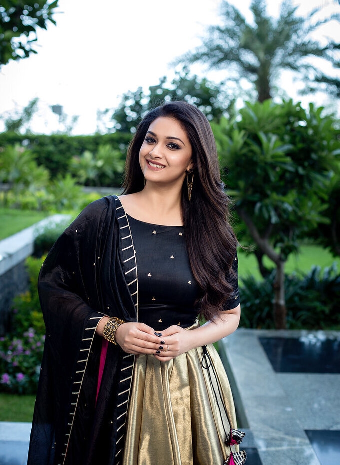 Actress Keerthy Suresh latest Image Collection