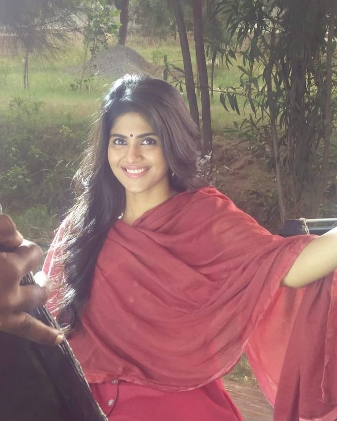 Actress Megha Akash Old Cute Images