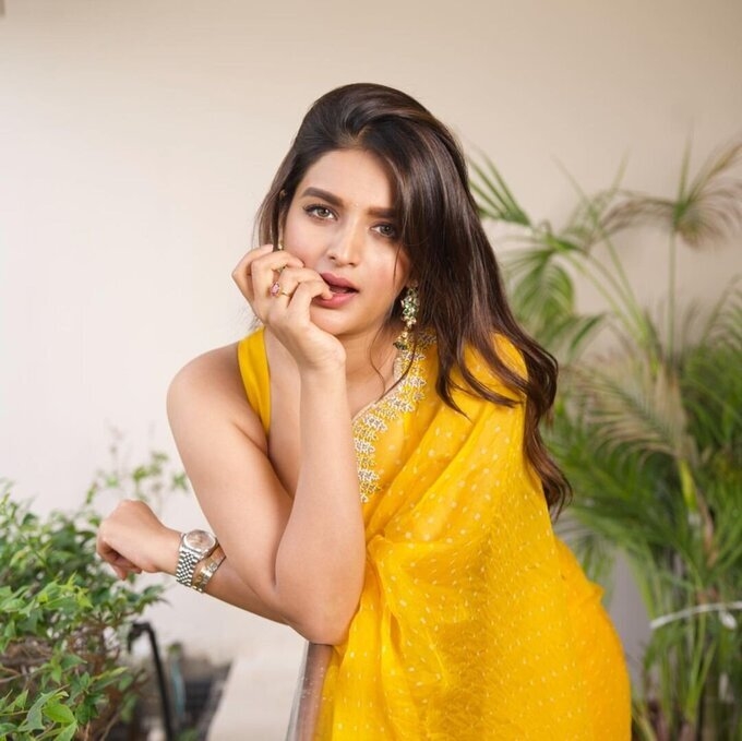Actress Nidhhi Agerwal Hot Images