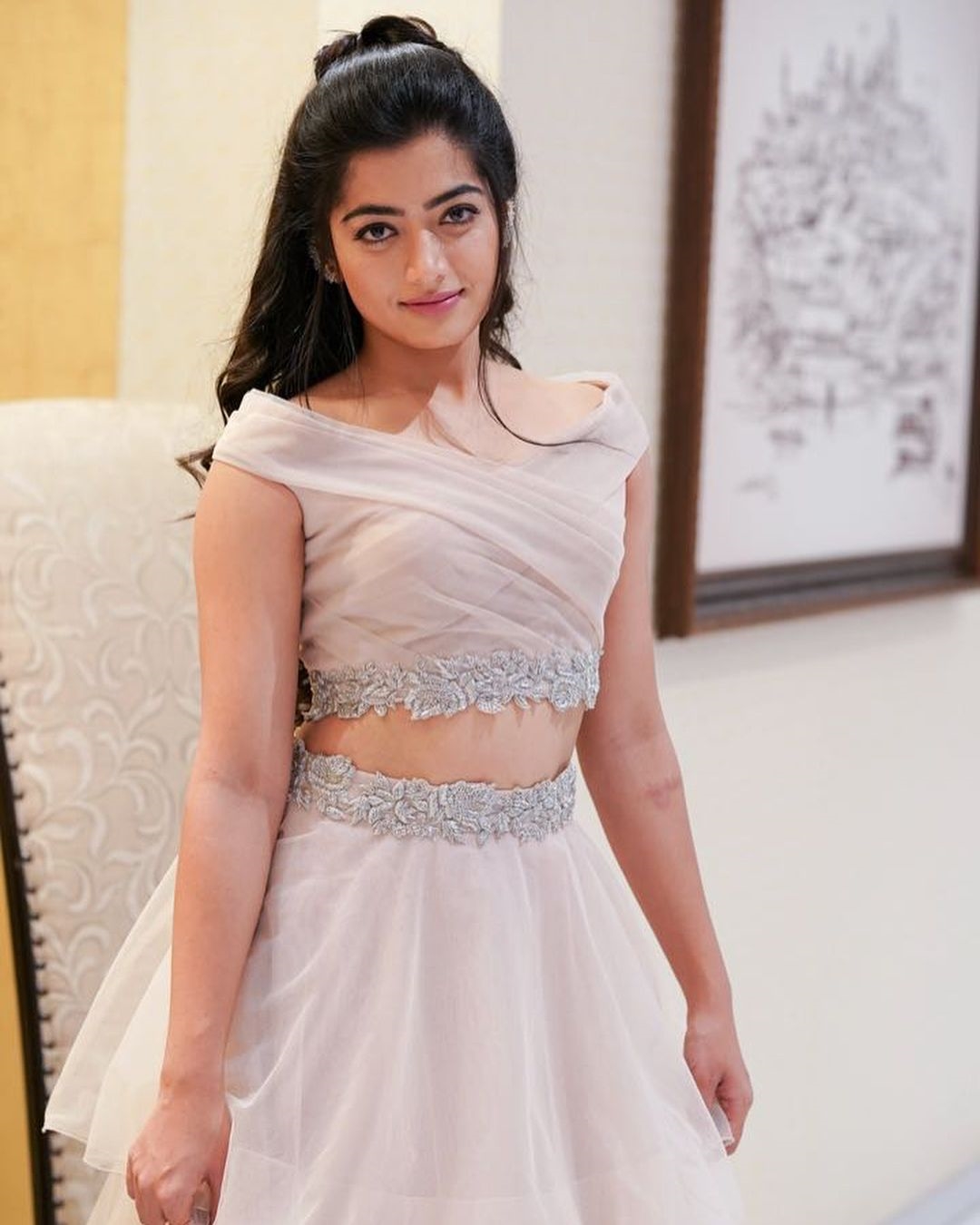 Actress Rashmika Mandanna Cute Unseen Images