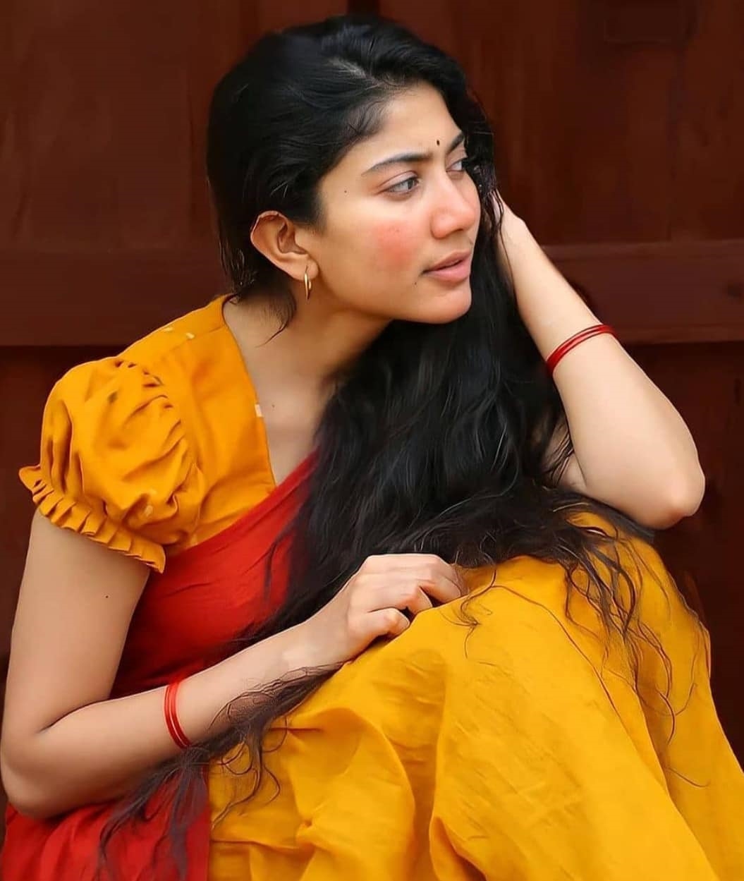 Actress Sai Pallavi Cute Images In Traditional Dress