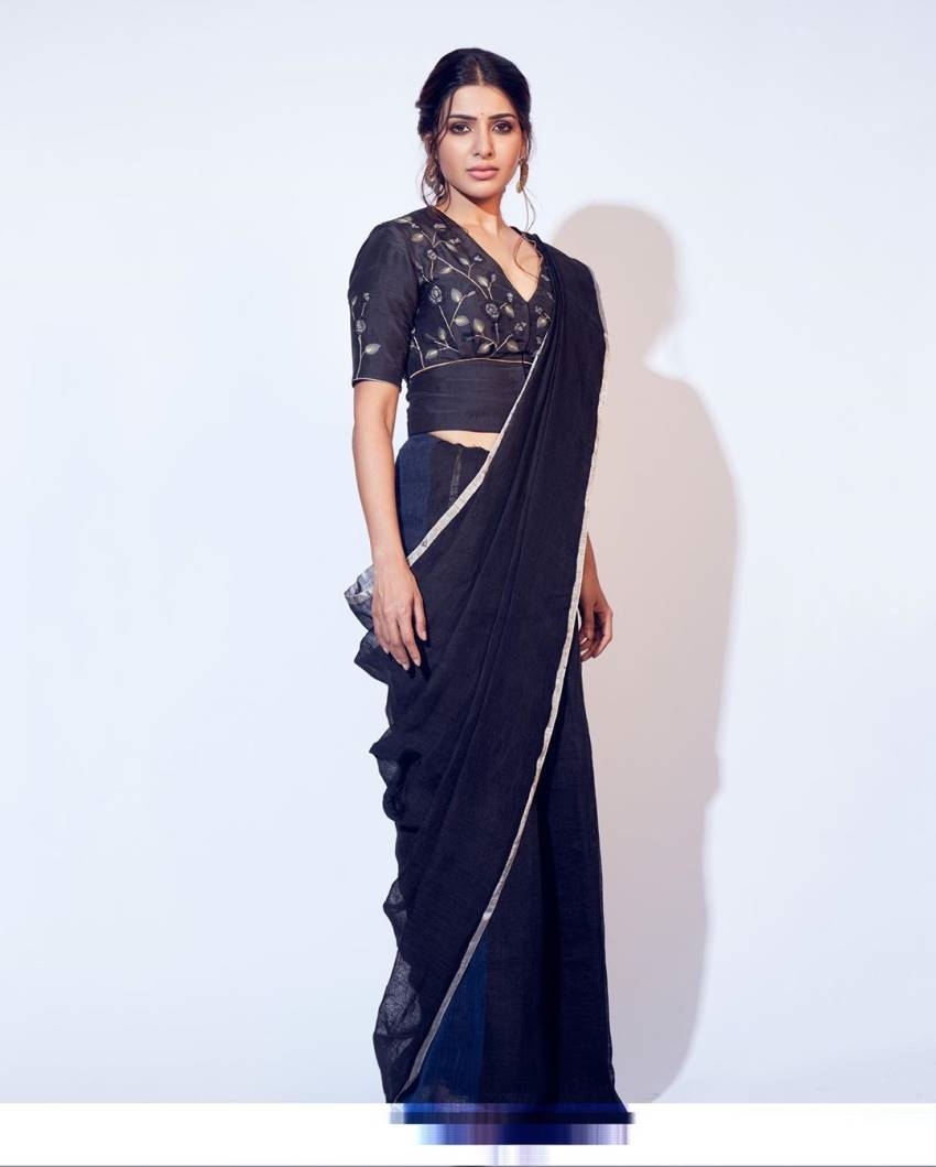 Actress Samantha Akkineni Images In Saree
