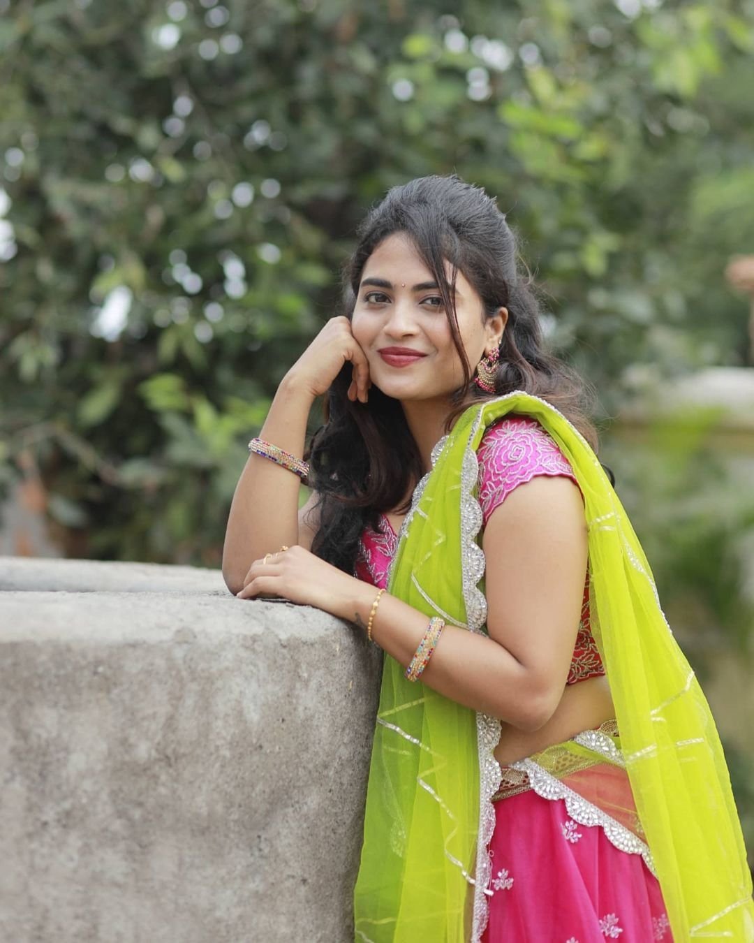 Alekhya Harika Photos In New Shoot