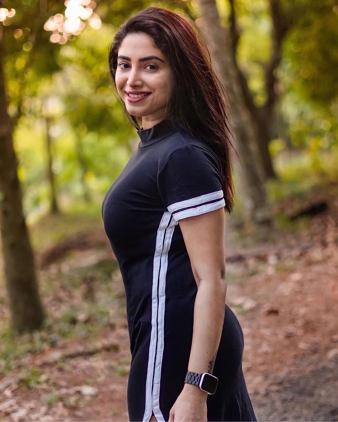 Ameya New Stills in black top