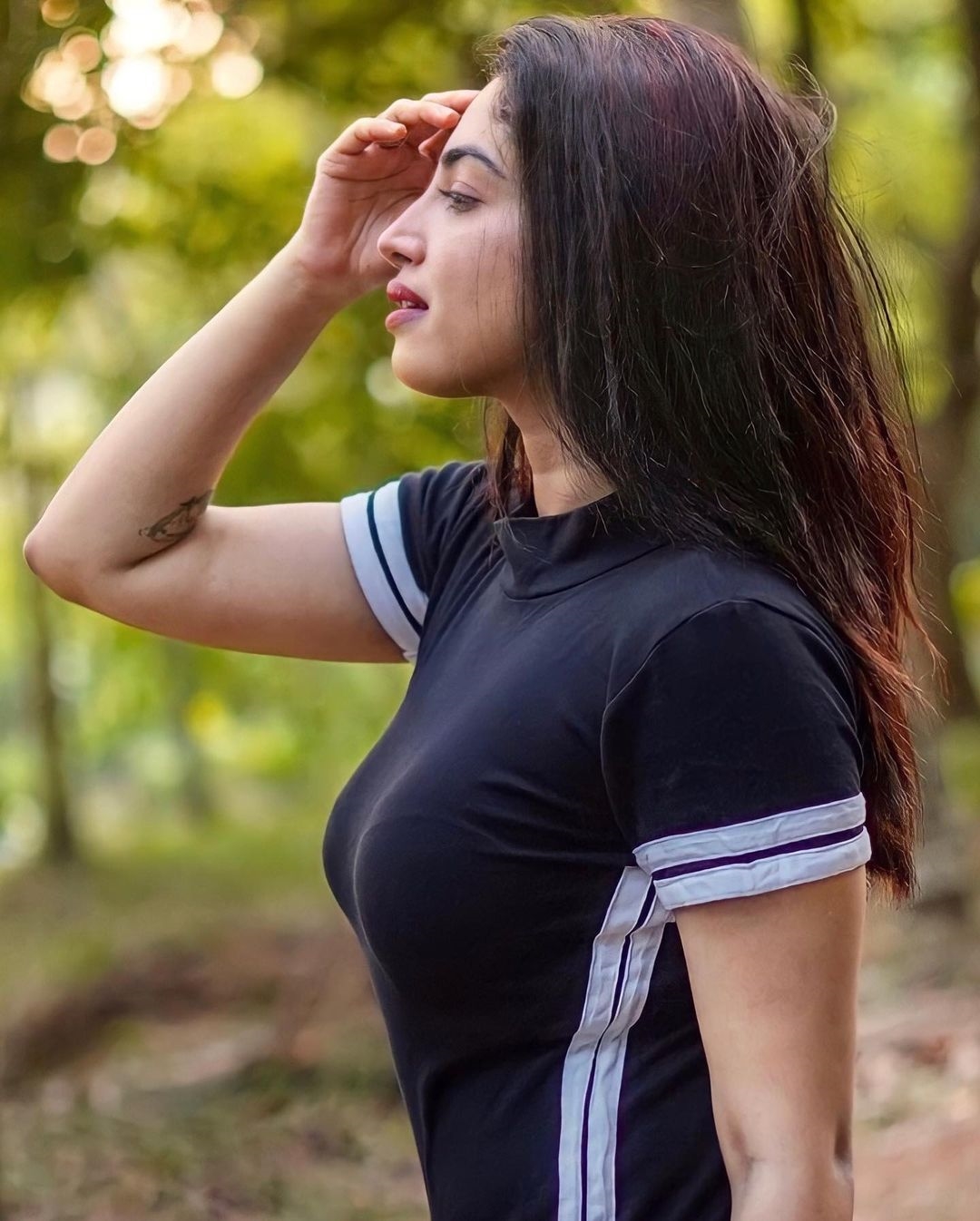 Ameya New Stills in black top