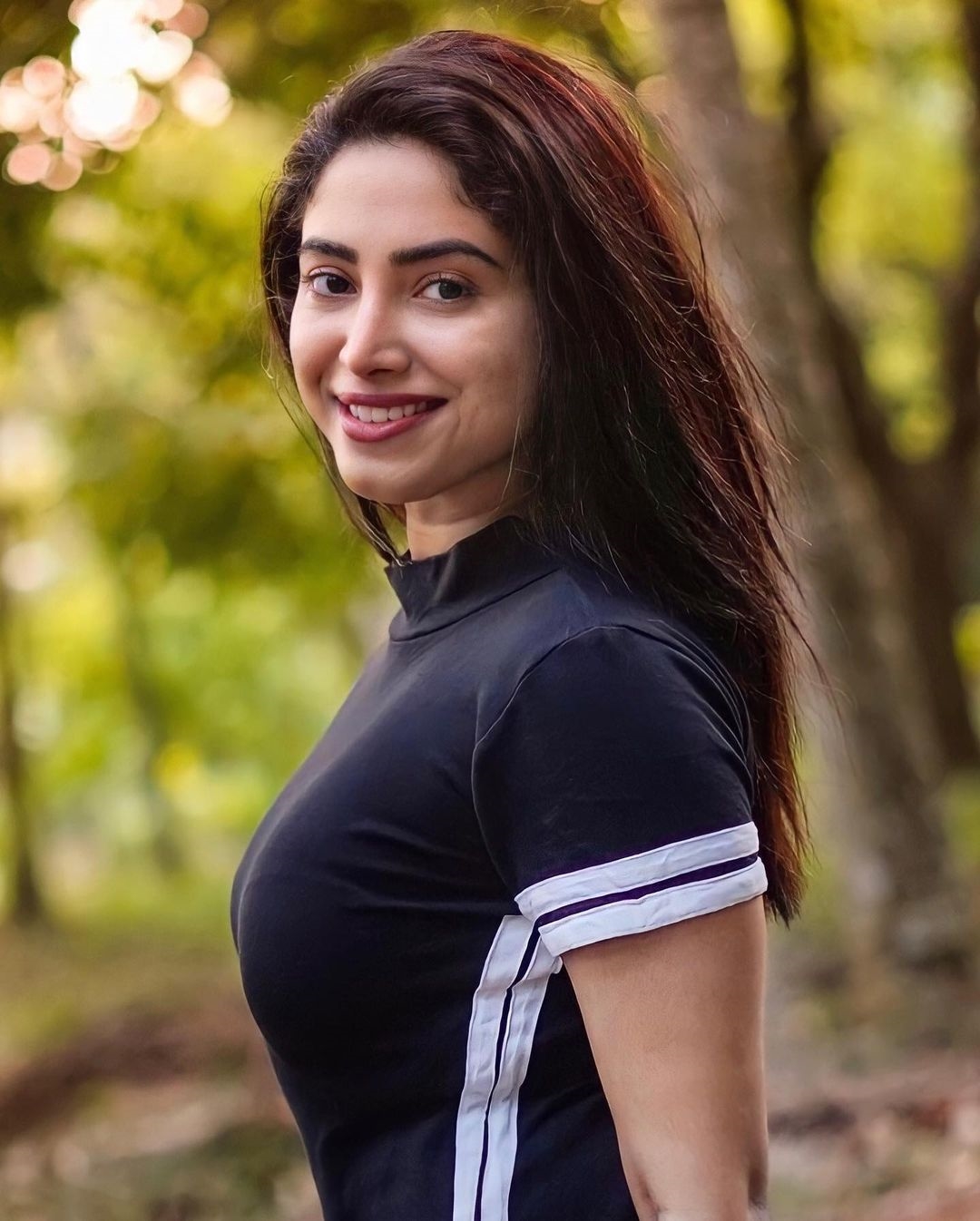 Ameya New Stills in black top