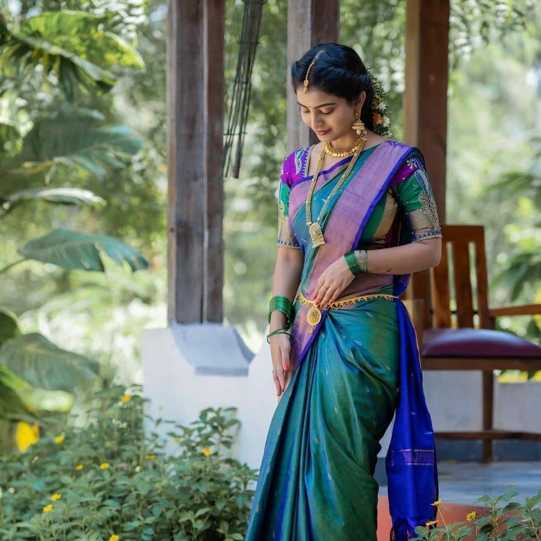 Ananya Nagalla Images In Traditional Saree