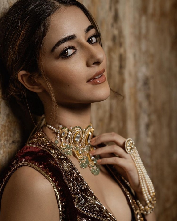 Ananya Panday New Images In Saree