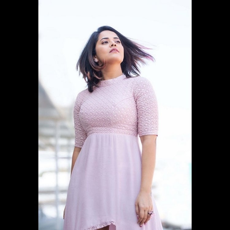 Anasuya Bharadwaj Amazing New Clicks In Set