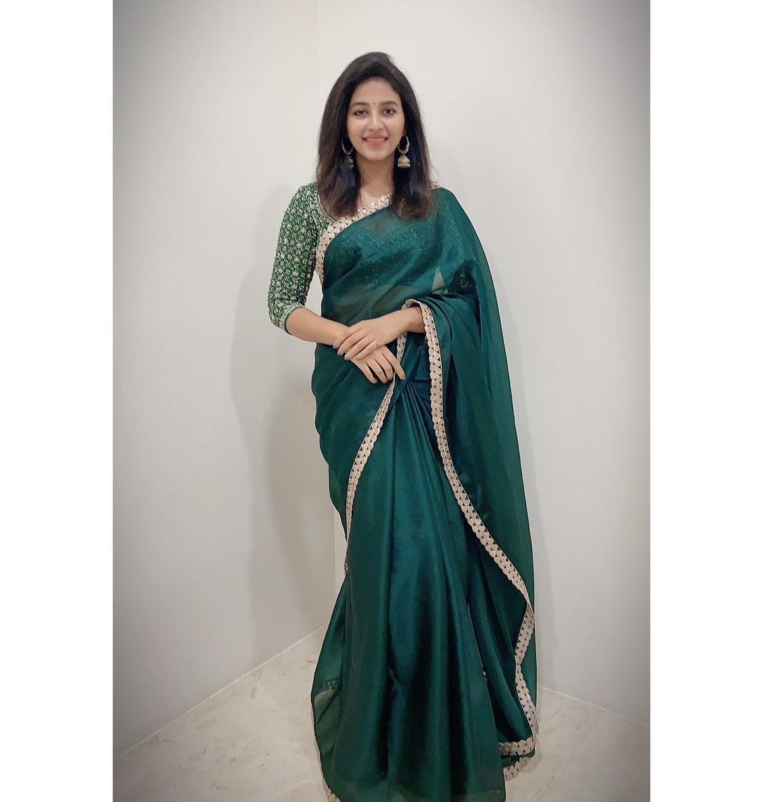 Anjali New Clicks In Sarees