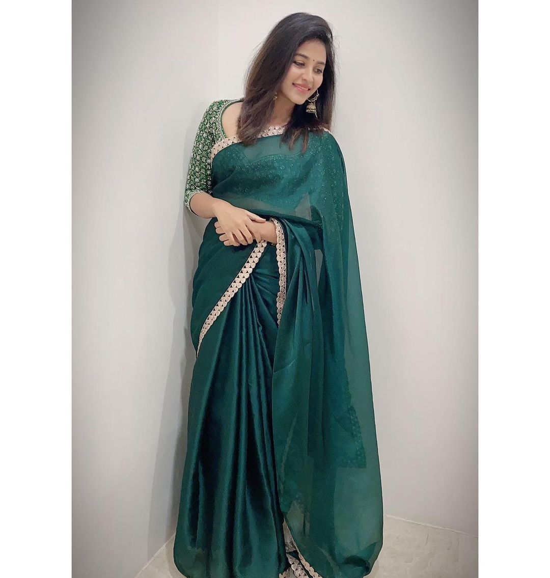 Anjali New Clicks In Sarees