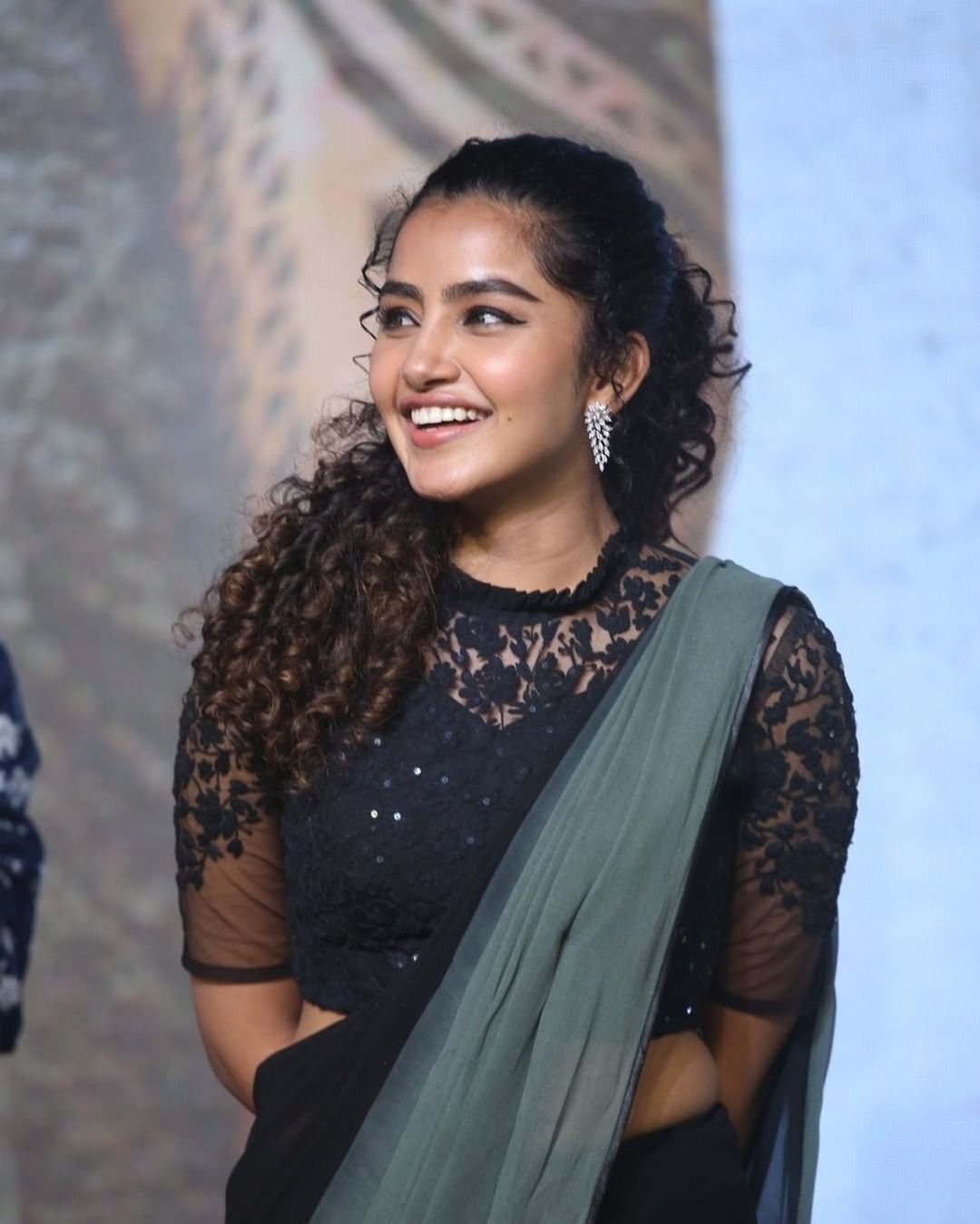 Anupama Parameswaran New Images In Black Dress