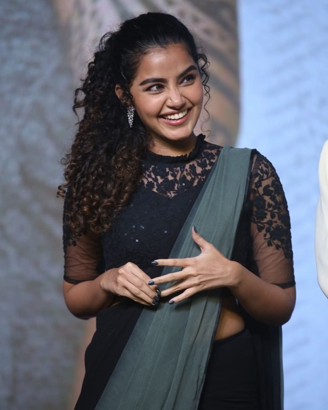 Anupama Parameswaran New Images In Black Dress