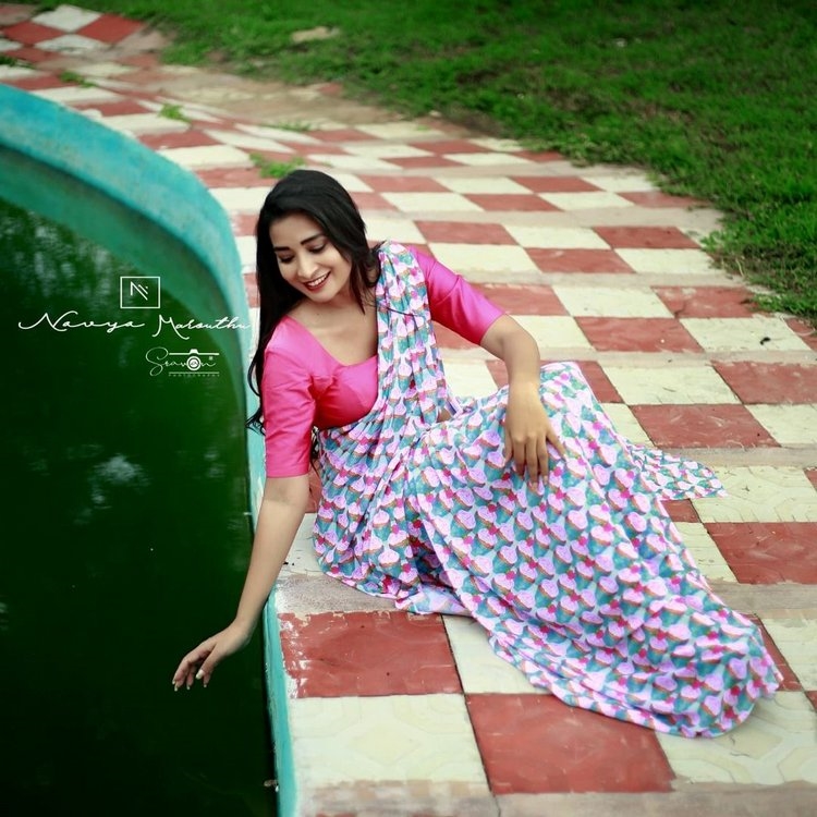 Bhanu Shree latest Photos Shoot In Saree