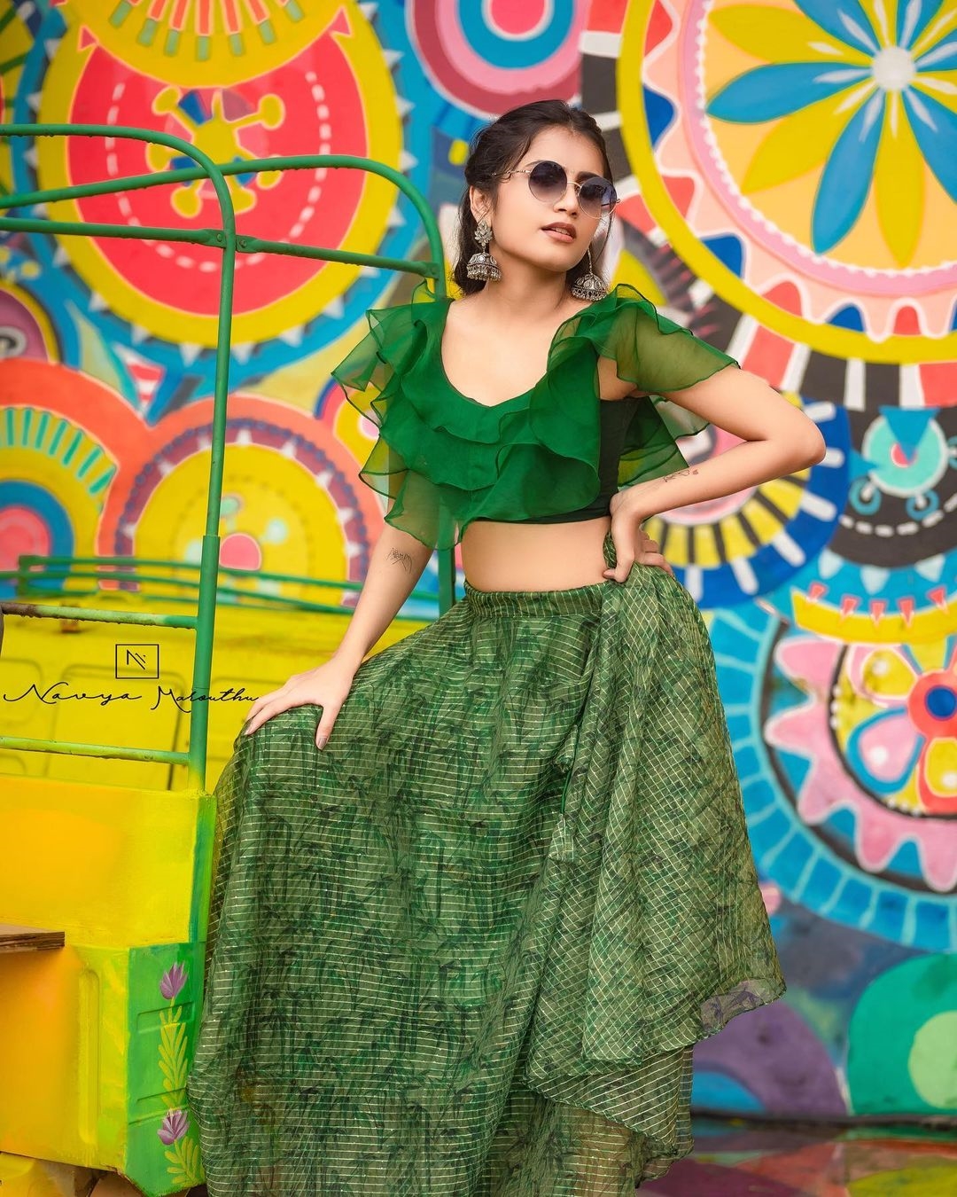 Bunny Vox New Clicks In Green Dress