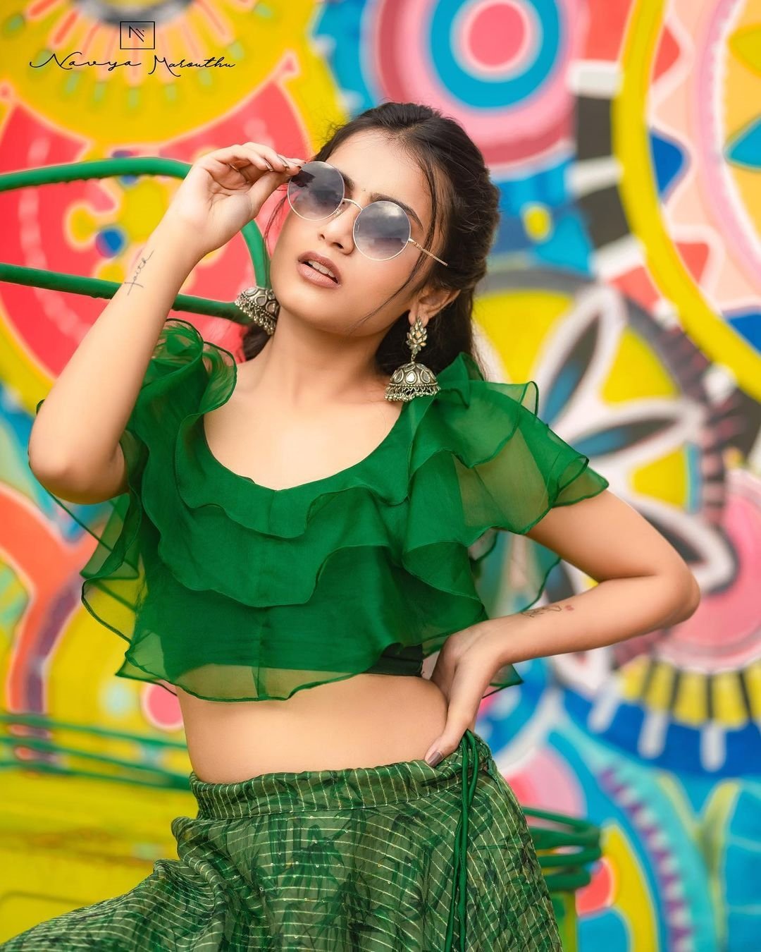 Bunny Vox New Clicks In Green Dress