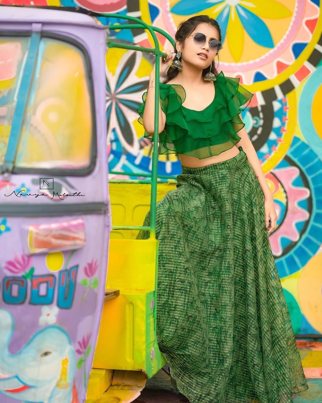 Bunny Vox New Clicks In Green Dress