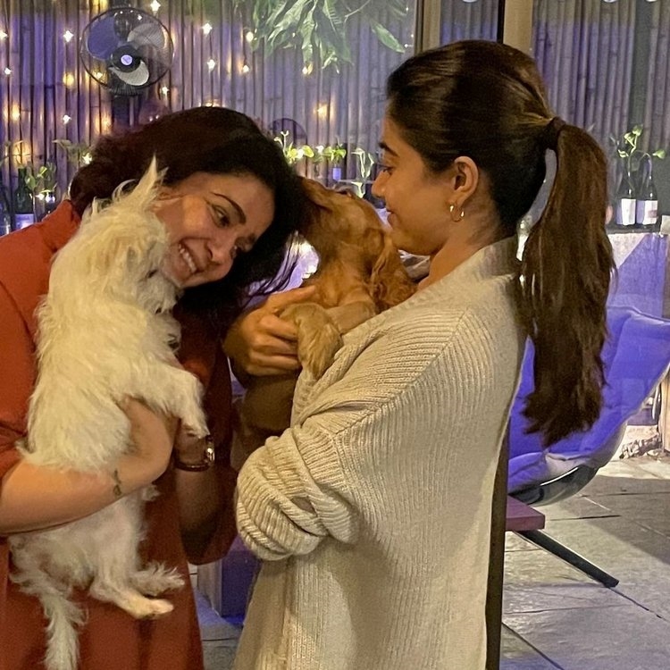 Charmme New Images with Rashmika