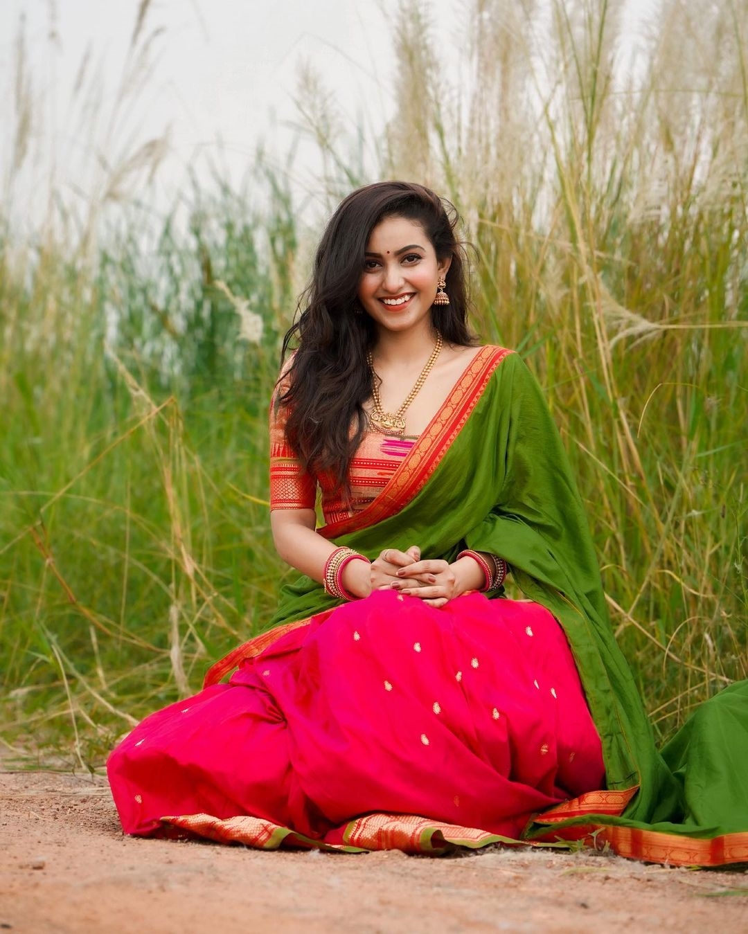 Deepika Pilli New Images In Half Saree